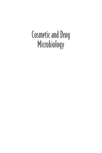 Cosmetic and Drug Microbiology