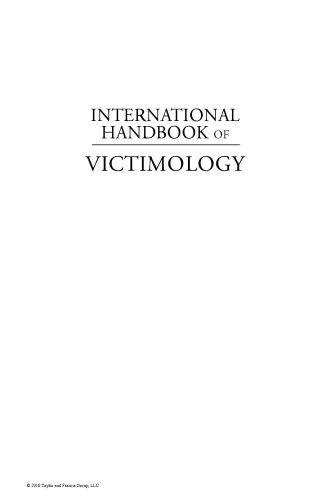International Handbook of Victimology