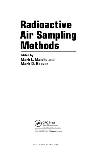 Radioactive air sampling methods