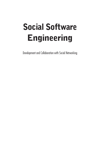 Social software engineering : development and collaboration with social networking