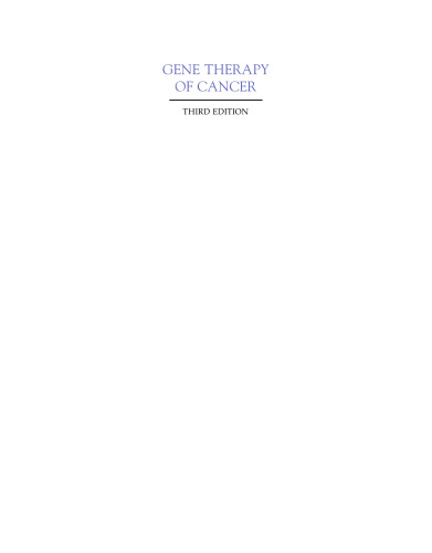 Gene Therapy of Cancer