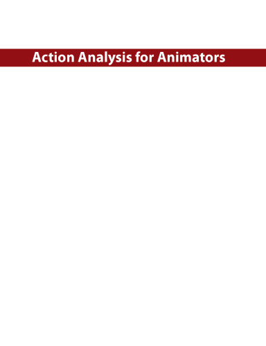 Action Analysis for Animators