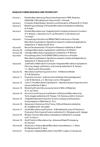 Computer Integrated Manufacturing (CIM) in Japan