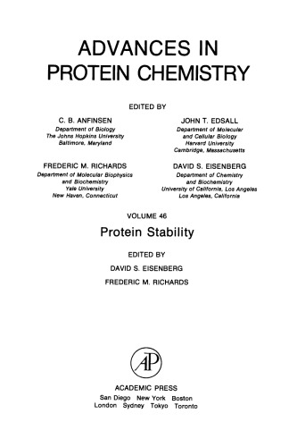 Protein Stability