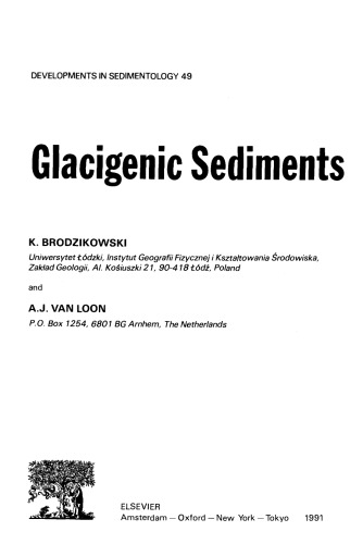 Glacigenic Sediments