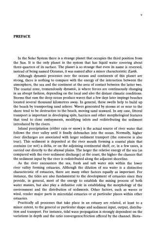 Geomorphology and Sedimentology of Estuaries