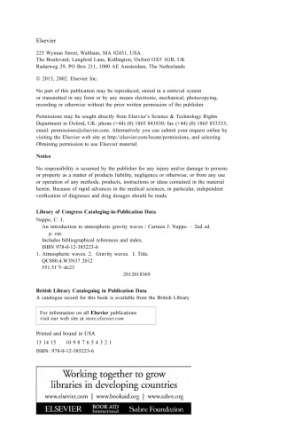 An Introduction to Atmospheric Gravity Waves