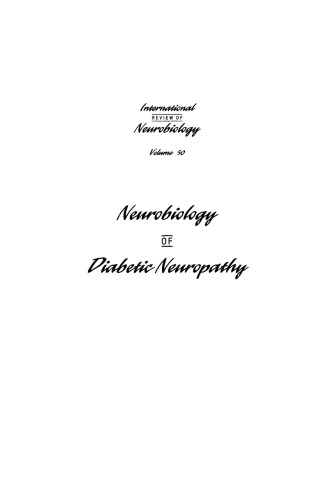 Neurobiology of Diabetic Neuropathy