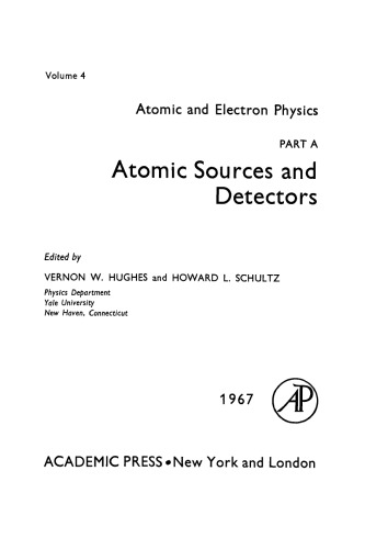 Atomic and Electron Physics