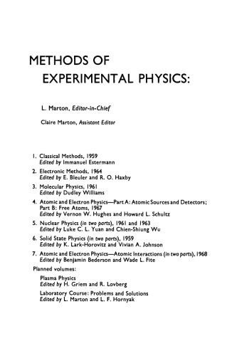 Atomic and Electron Physics: Atomic Interactions