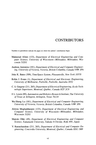 Multidimensional Systems: Signal Processing and Modeling Techniques
