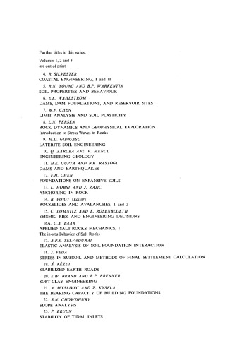 Methods of Foundation Engineering: Developments in Geotechnical Engineering 24