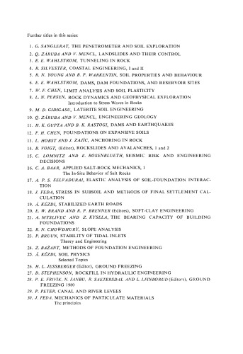 Mechanics of Particulate Materials: The Principles