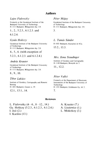Surveying Instruments and their Operational Principles