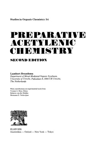 Preparative Acetylenic Chemistry