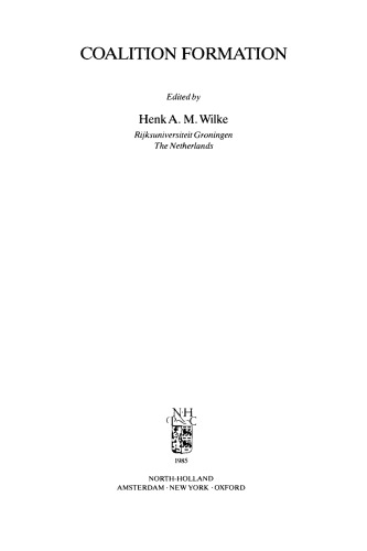 Coalition Formation