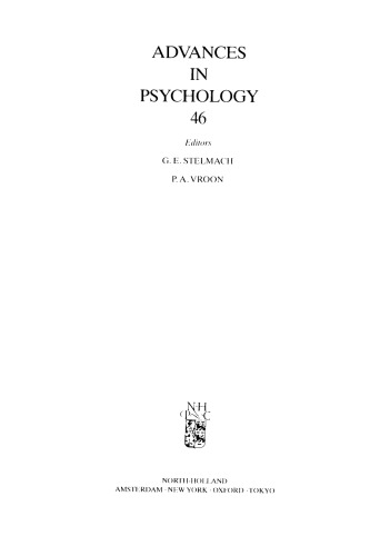 Psychobiology and Early Development