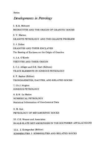 Kimberlites: II: THE MANTLE AND CRUST - MANTLE RELATIONSHIPS