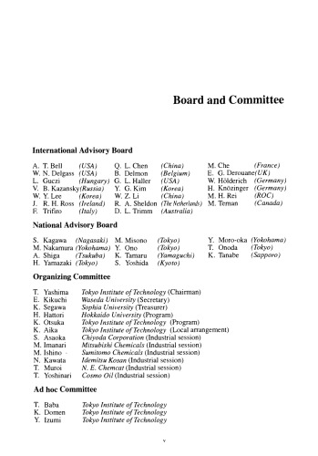 Science and Technology in Catalysis 1998, Proceedings of the Third Tokyo Conference on Advanced Catalytic Science and Technology