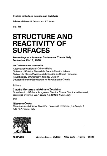 Structure and Reactivity of Surfaces