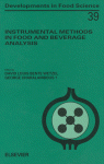 Instrumental Methods in Food and Beverage Analysis