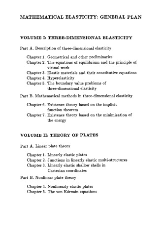 Mathematical Elasticity: Volume III: Theory of Shells