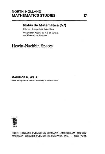Hewitt-Nachbin Spaces
