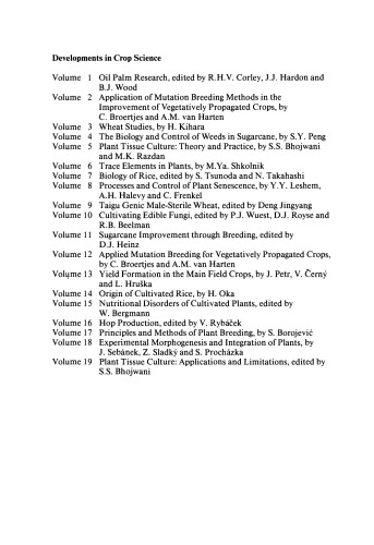 Plant Tissue Culture: Applications and Limitations