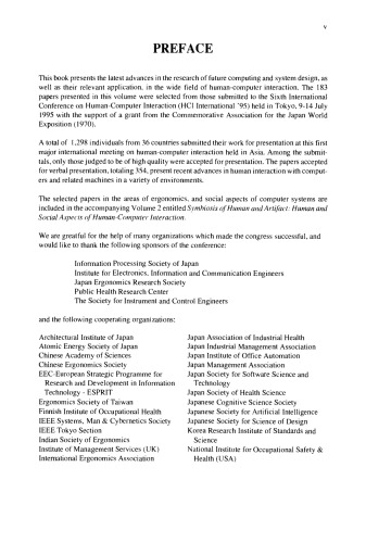 Symbiosis of Human and Artifact: Future Computing and Design for Human-Computer Interaction, Proceedings of the Sixth International Conference on Human-Computer Interaction, (HCI International '95)