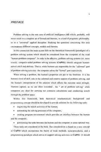 Problem Solving: Methods, Programming and Future Concepts