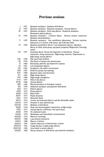 Methods and Models in Neurophysics, École d' été de Physique des Houches Session LXXX