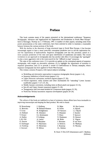 Sequence Stratigraphy on the Northwest European Margin, Proceedings of the Norwegian Petroleum Society Conference
