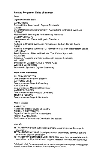 A Critical Review of the 1988 Literature Preceded by Three Chapters on Current Heterocyclic Topics