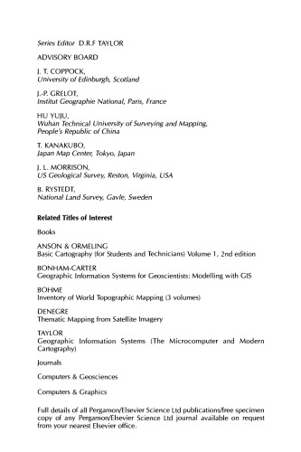 Visualization in Modern Cartography