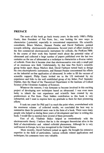 Ultrasound for Characterizing Colloids: Particle Sizing, Zeta Potential, Rheology