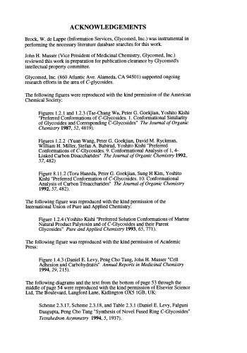The Chemistry of -Glycosides