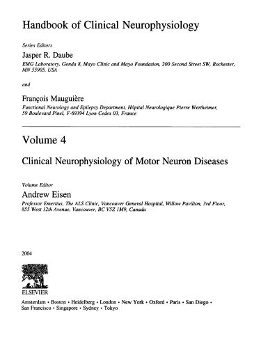 Clinical Neurophysiology of Motor Neuron Diseases