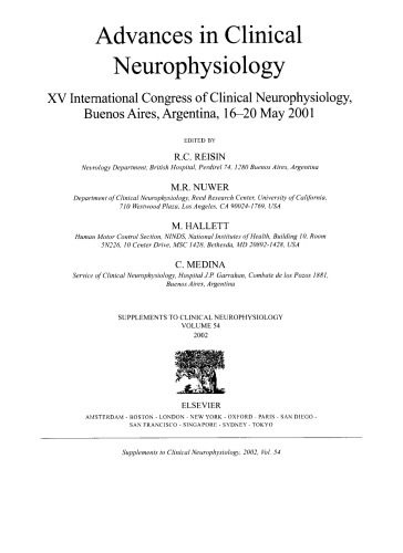 Advances in Clinical Neurophysiology, XV International Congress of Clinical Neurophysiology