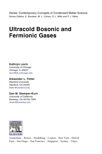 Ultracold Bosonic and Fermionic Gases