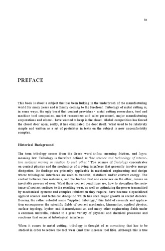 Tribology of Metal Cutting