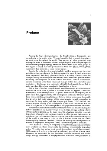 Eriophyoid Mites Their Biology, Natural Enemies and Control