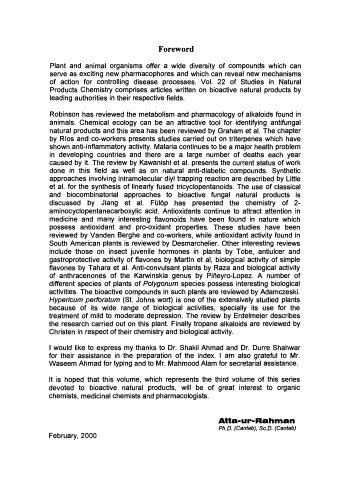 Bioactive Natural Products (Part C)