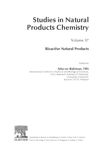 Studies in Natural Products Chemistry
