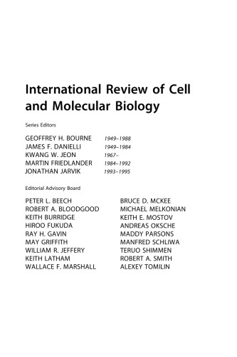 International Review of Cell and Molecular Biology