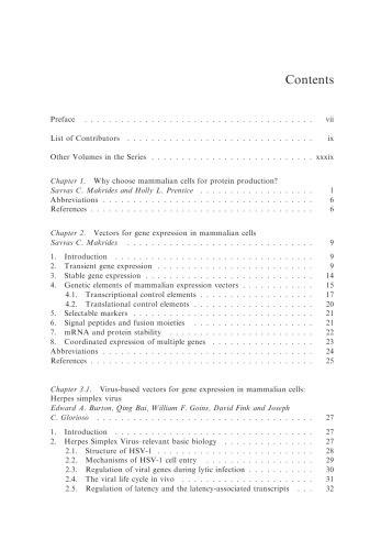 Gene Transfer and Expression in Mammalian Cells