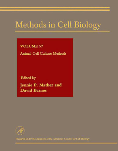 Animal Cell Culture Methods