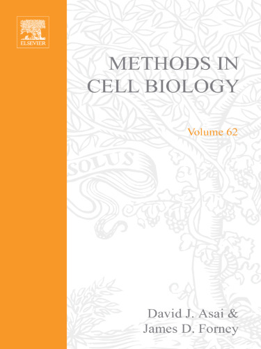 Methods in Cell Biology, Vol. 62