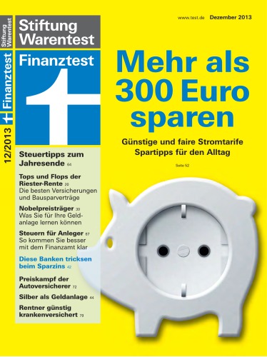 Finanztest 12 2013
