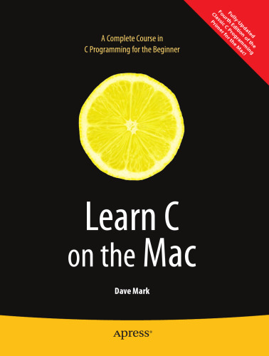 Learn C on the Mac