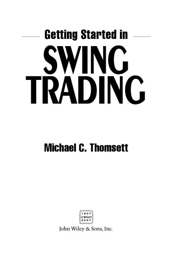 Getting Started in Swing Trading